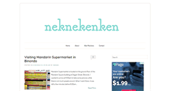 Desktop Screenshot of neknekenken.com